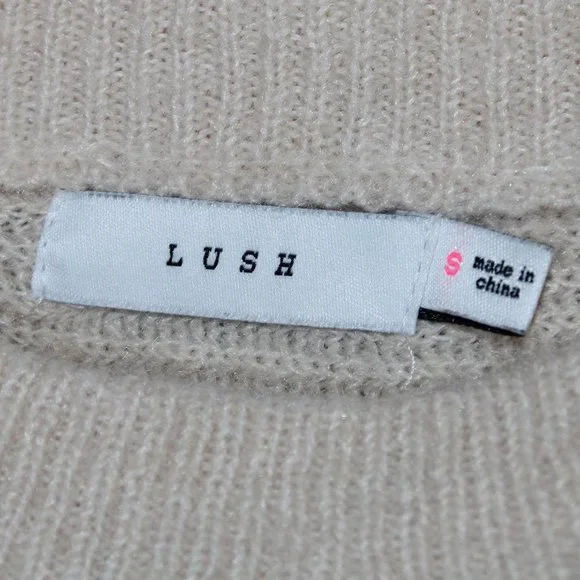 LUSH | Two-Tone Knit Sweater - Picture 3 of 6